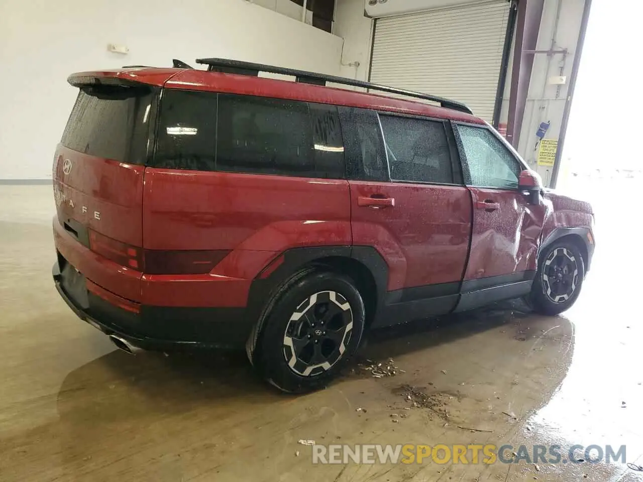 3 fotografías del automóvil dañado 5NMP24GL9RH027176 HYUNDAI SANTA FE 2024