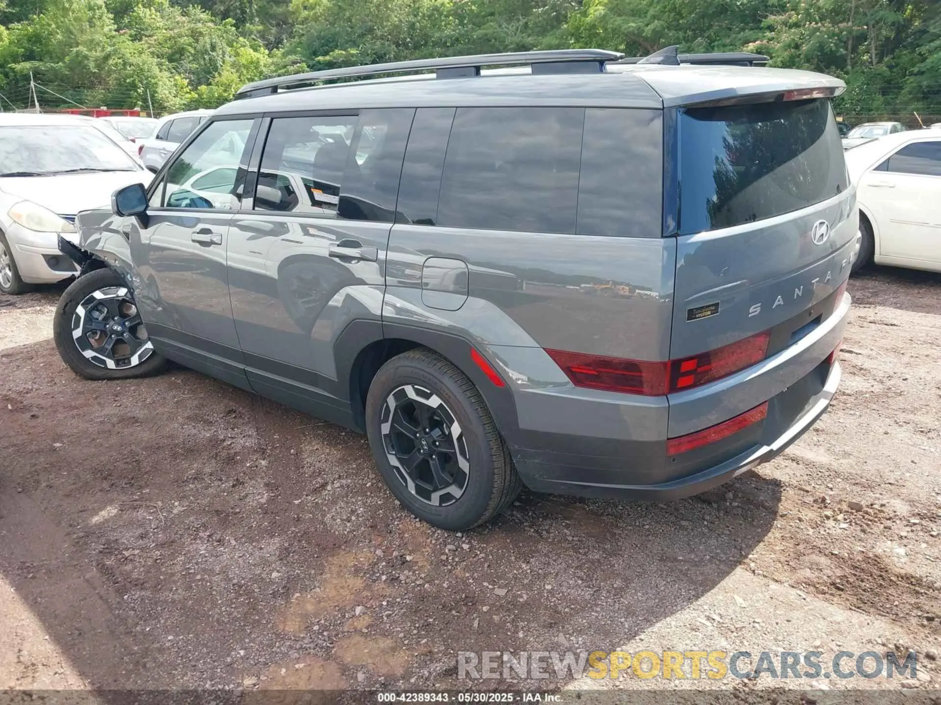 3 fotografías del automóvil dañado 5NMP24GLXRH062812 HYUNDAI SANTA FE 2024