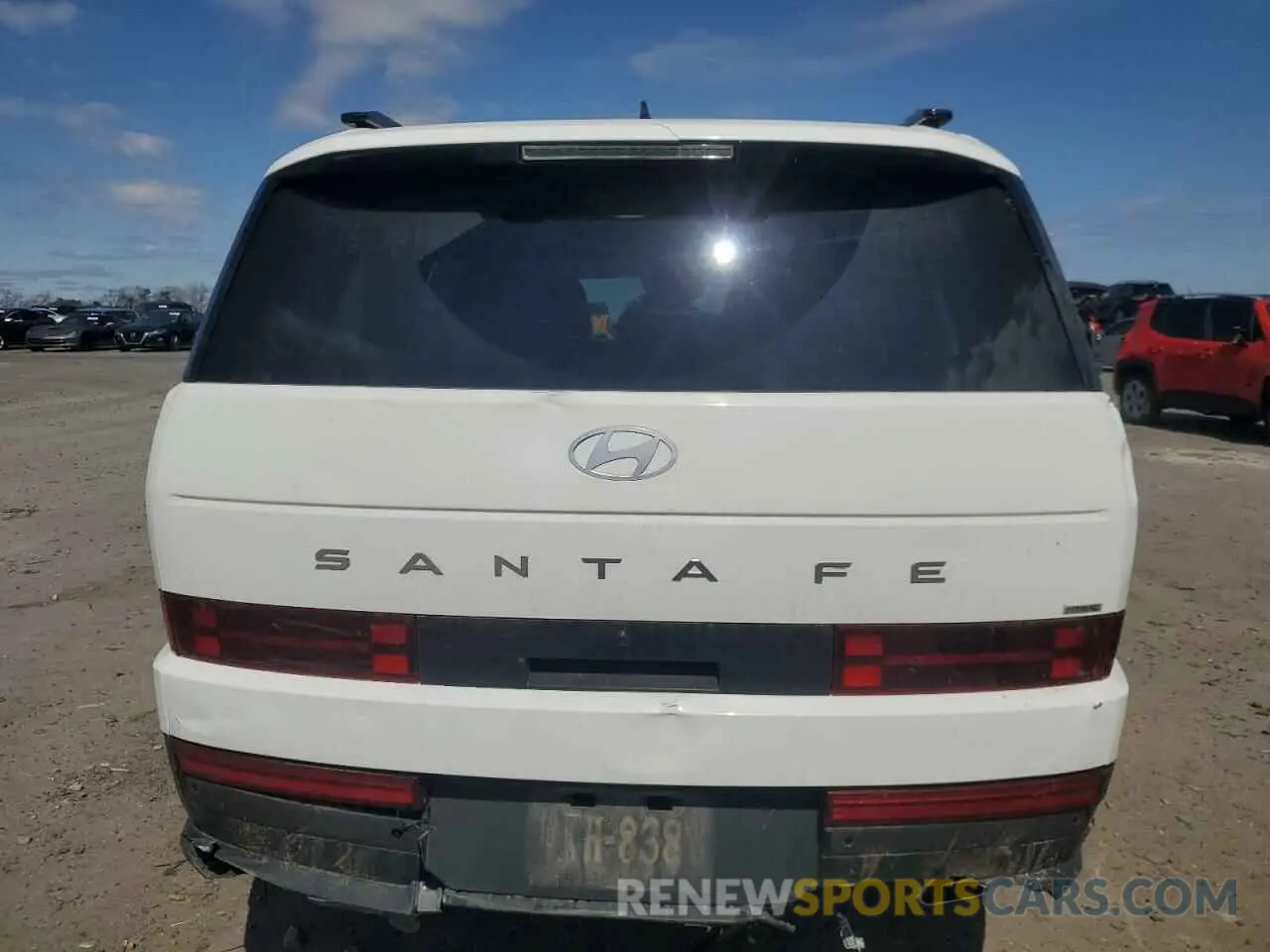 6 fotografías del automóvil dañado 5NMP2DGL0RH025378 HYUNDAI SANTA FE 2024