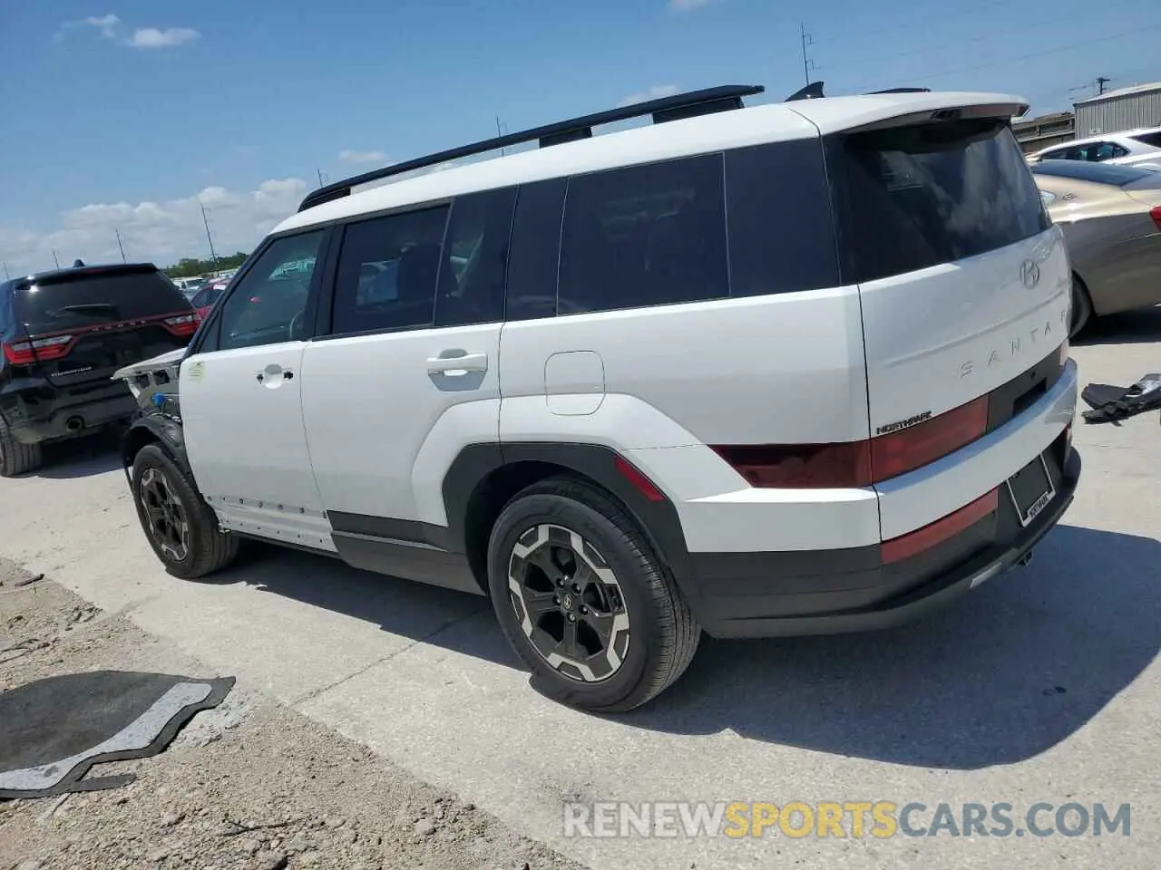 2 fotografías del automóvil dañado 5NMP2DGL6RH006267 HYUNDAI SANTA FE 2024