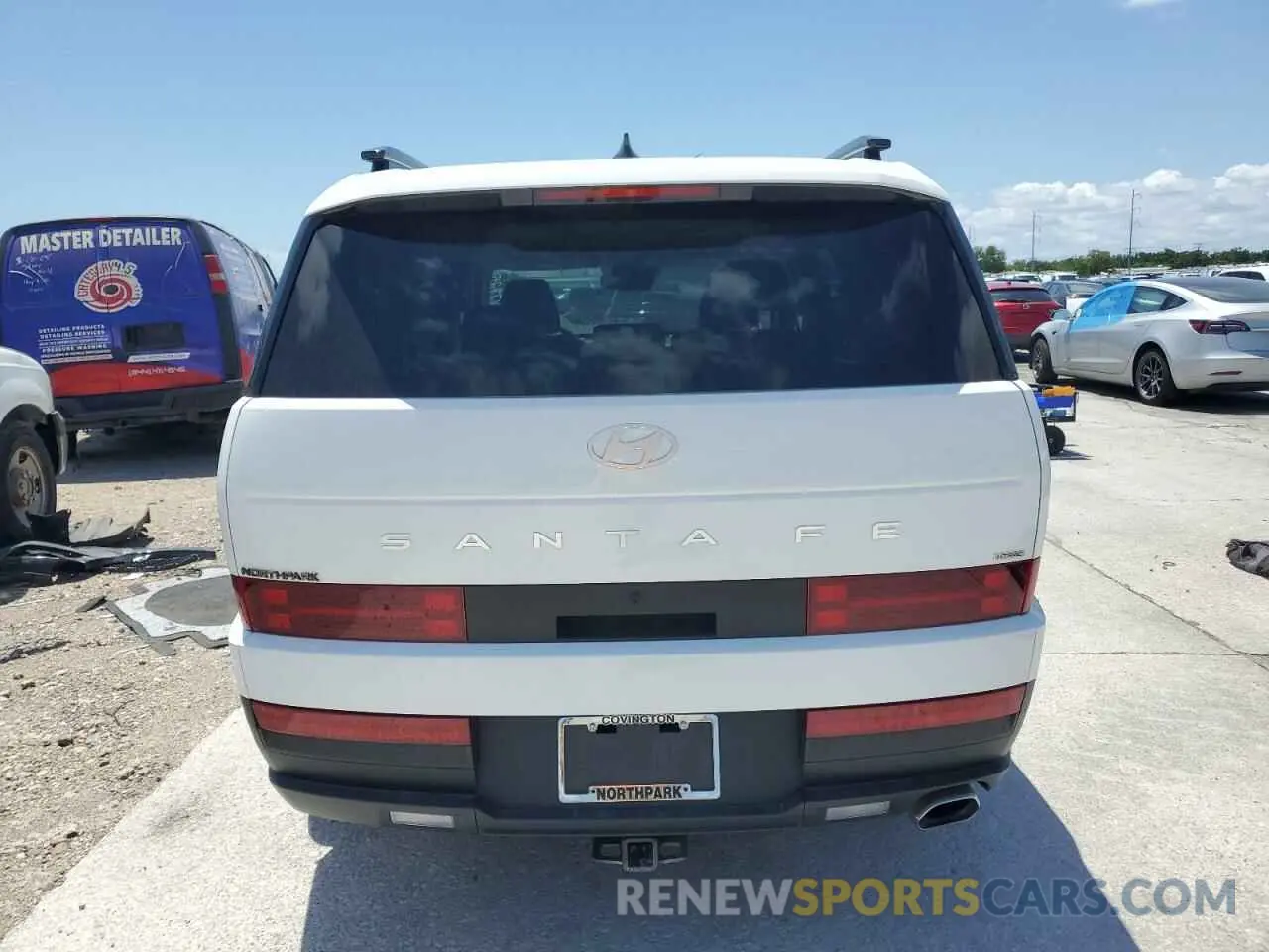 6 fotografías del automóvil dañado 5NMP2DGL6RH006267 HYUNDAI SANTA FE 2024