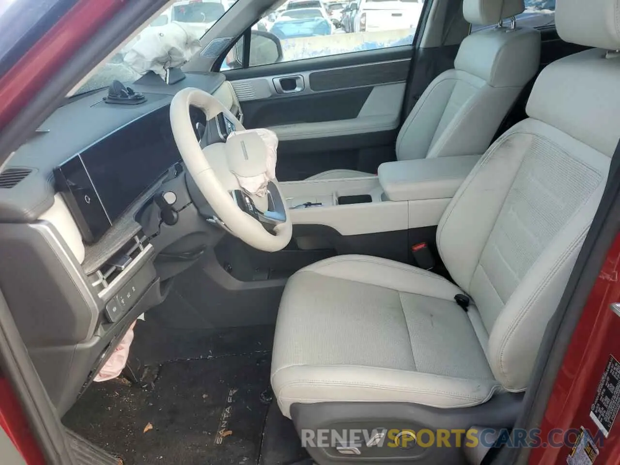 7 fotografías del automóvil dañado 5NMP3DG15RH004487 HYUNDAI SANTA FE 2024