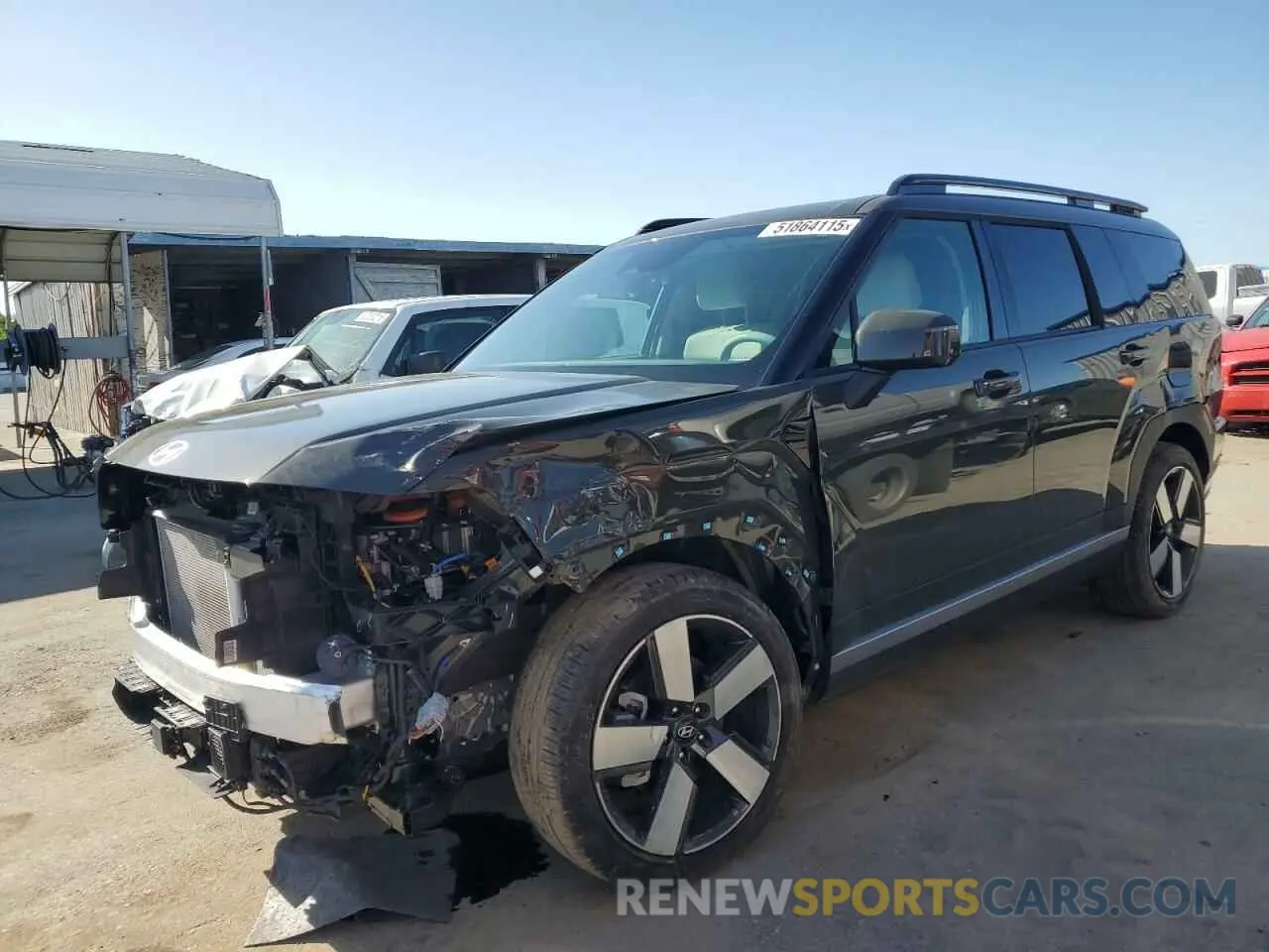1 fotografías del automóvil dañado 5NMP3DG19RH016657 HYUNDAI SANTA FE 2024