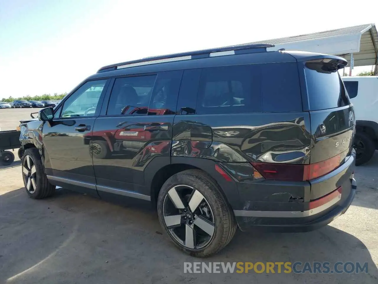 2 fotografías del automóvil dañado 5NMP3DG19RH016657 HYUNDAI SANTA FE 2024