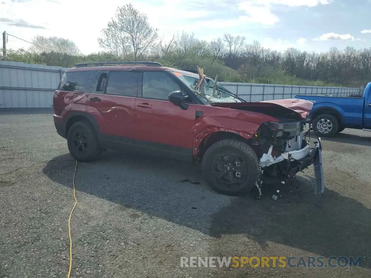 4 fotografías del automóvil dañado 5NMP3DGL3RH029003 HYUNDAI SANTA FE 2024
