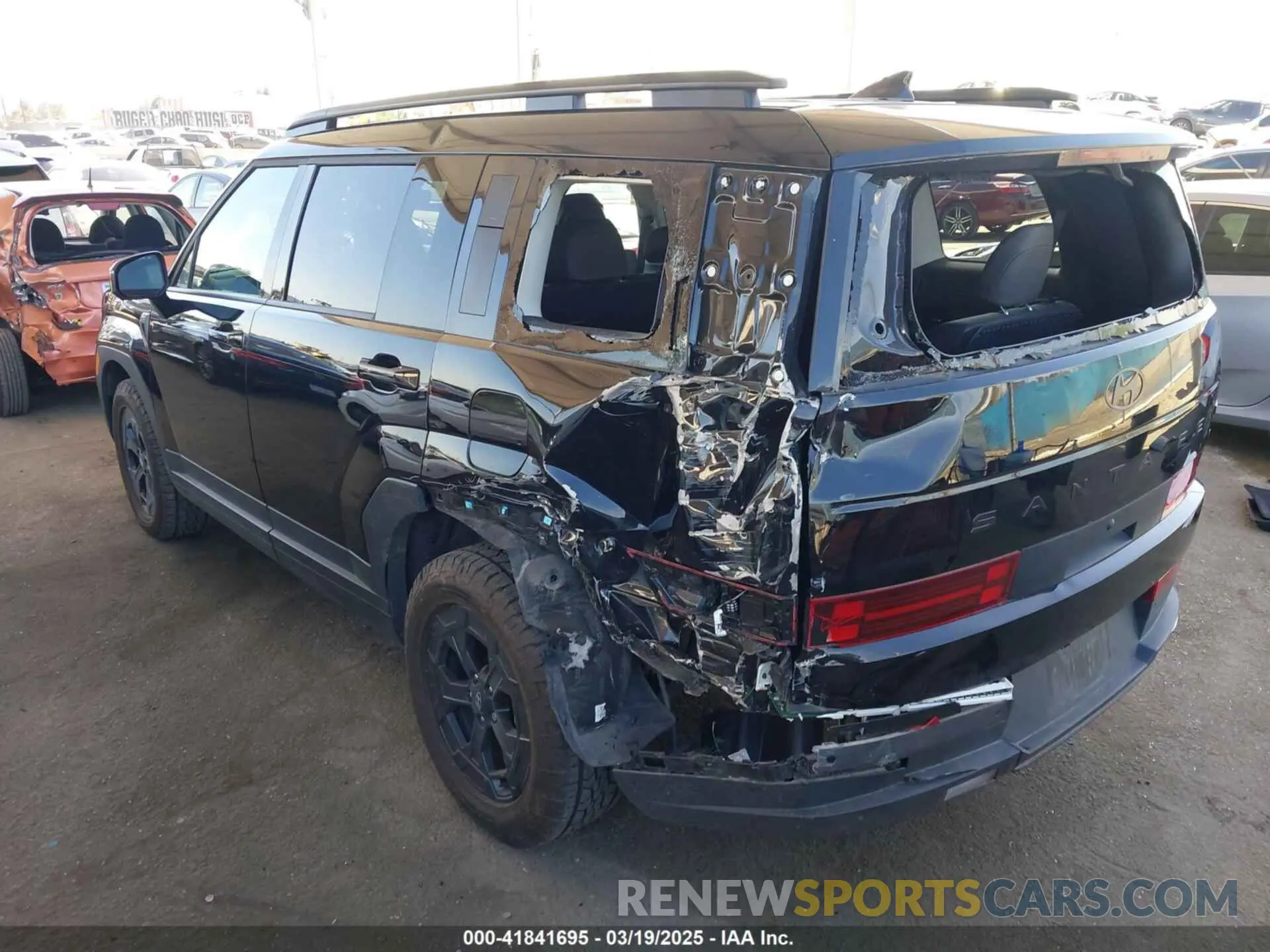 3 fotografías del automóvil dañado 5NMP3DGL6RH000370 HYUNDAI SANTA FE 2024