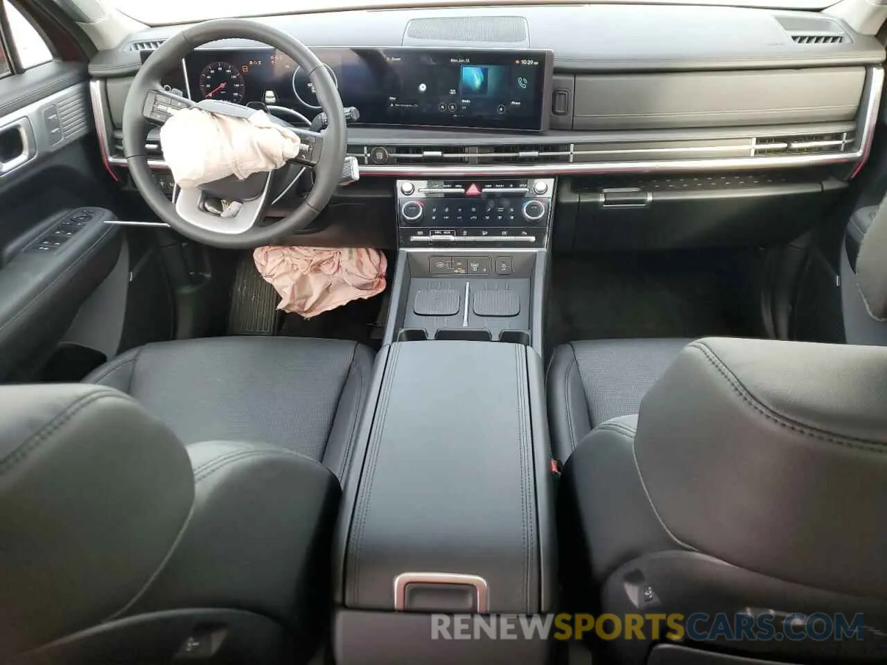 8 fotografías del automóvil dañado 5NMP44GL0RH047567 HYUNDAI SANTA FE 2024