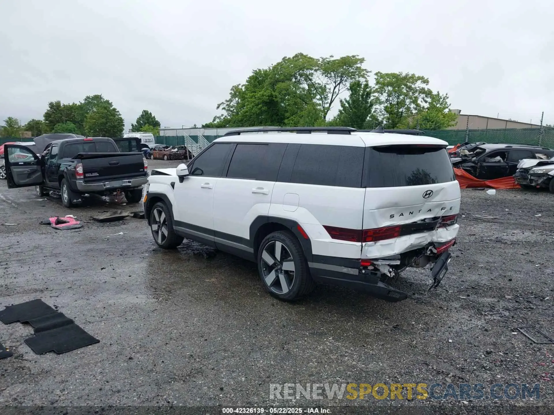 3 fotografías del automóvil dañado 5NMP4DGL2RH001139 HYUNDAI SANTA FE 2024