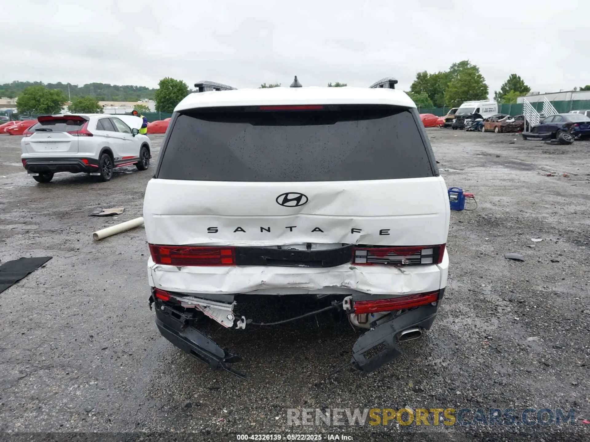 6 fotografías del automóvil dañado 5NMP4DGL2RH001139 HYUNDAI SANTA FE 2024