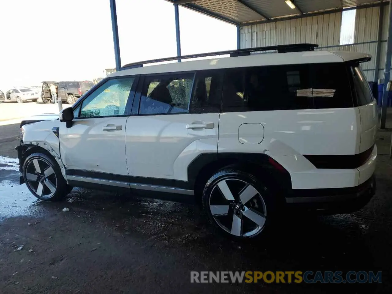 2 fotografías del automóvil dañado 5NMP4DGL8RH015689 HYUNDAI SANTA FE 2024