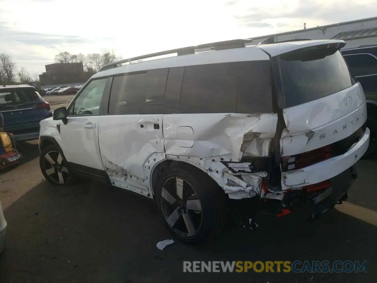 2 fotografías del automóvil dañado 5NMP4DGLXRH013233 HYUNDAI SANTA FE 2024
