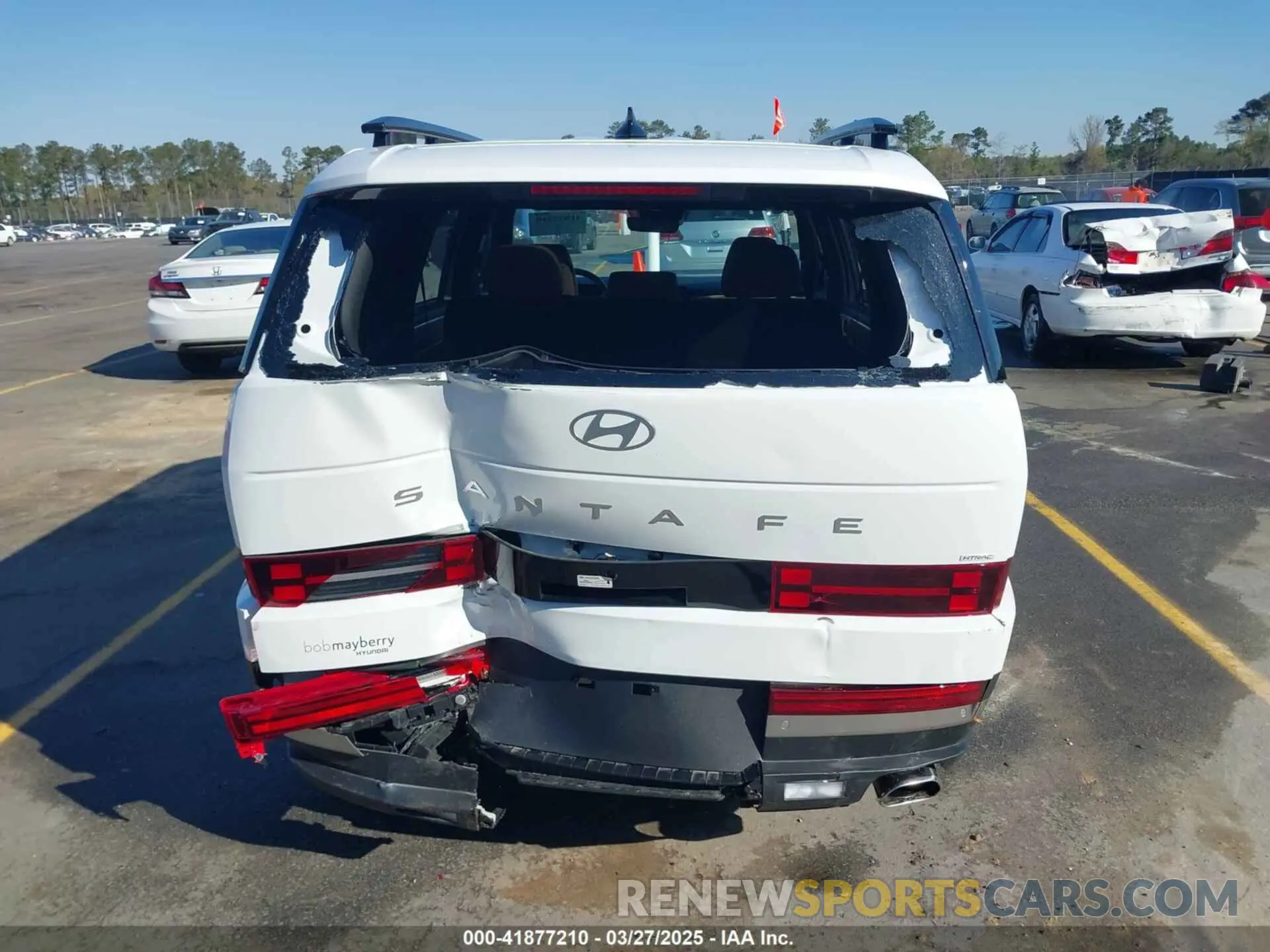 17 fotografías del automóvil dañado 5NMP4DGLXRH043722 HYUNDAI SANTA FE 2024