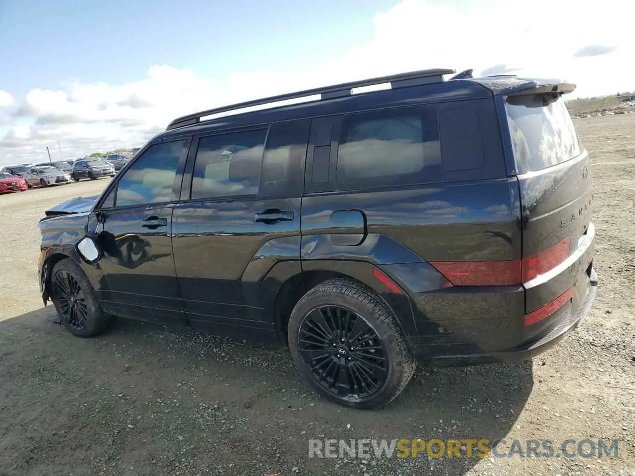 2 fotografías del automóvil dañado 5NMP5DG14RH001588 HYUNDAI SANTA FE 2024