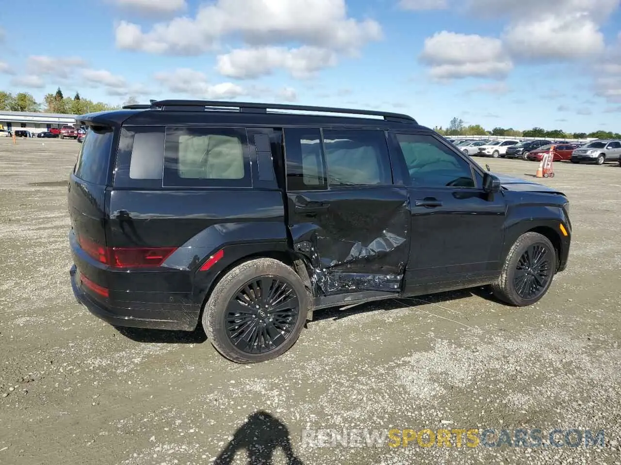 3 fotografías del automóvil dañado 5NMP5DG14RH001588 HYUNDAI SANTA FE 2024