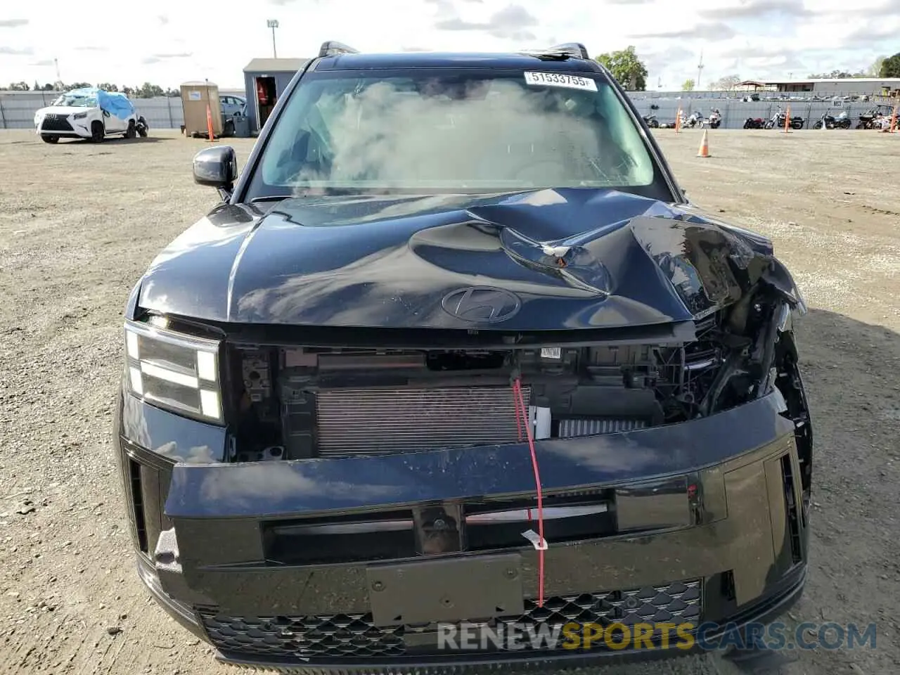 5 fotografías del automóvil dañado 5NMP5DG14RH001588 HYUNDAI SANTA FE 2024