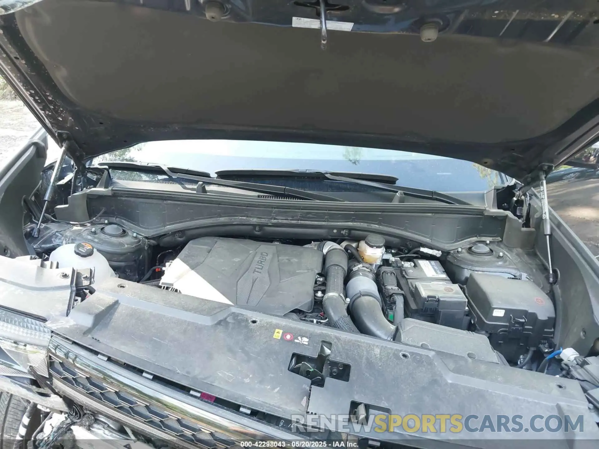 10 fotografías del automóvil dañado 5NMP5DGL8RH030609 HYUNDAI SANTA FE 2024