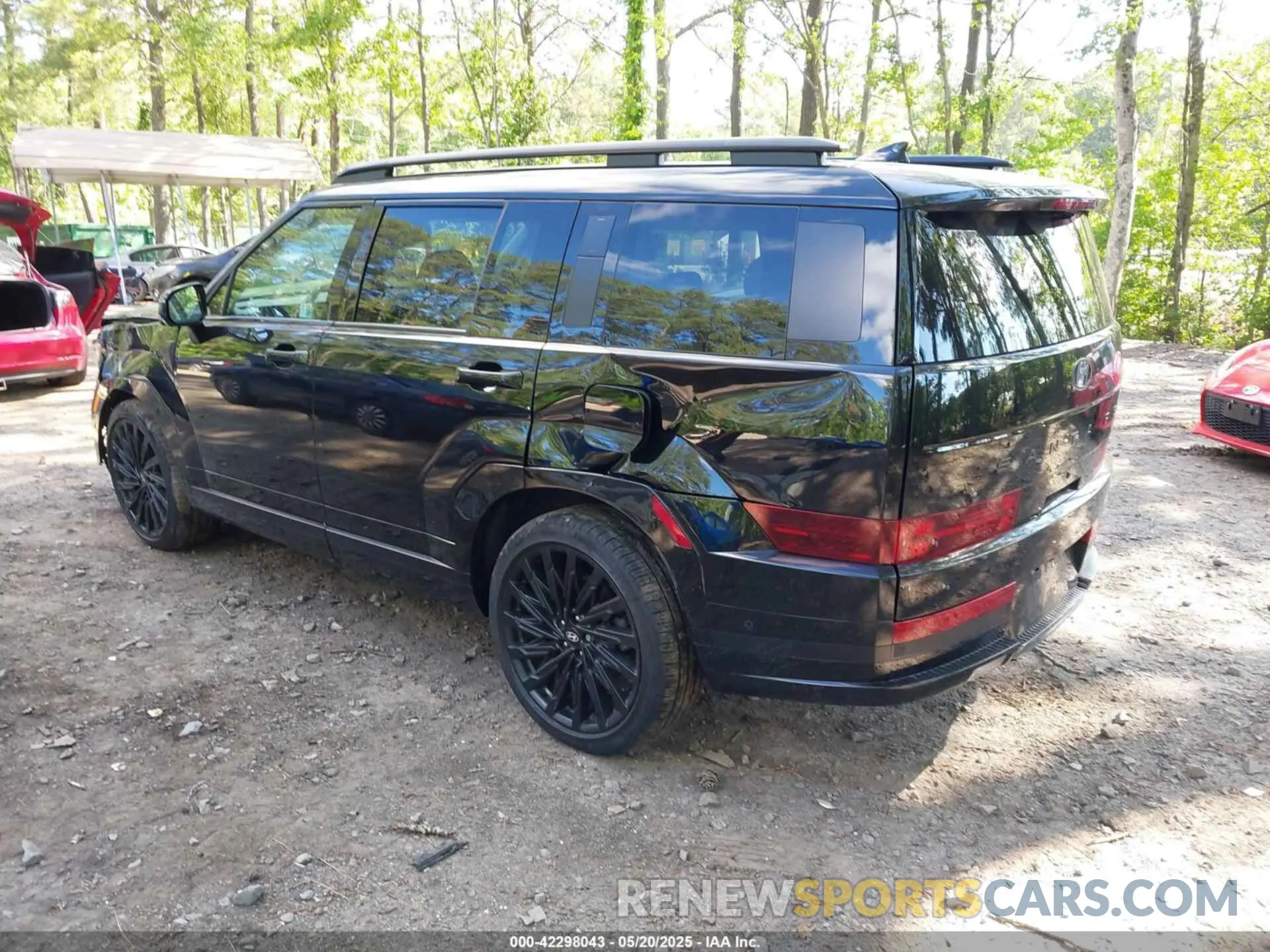 3 fotografías del automóvil dañado 5NMP5DGL8RH030609 HYUNDAI SANTA FE 2024