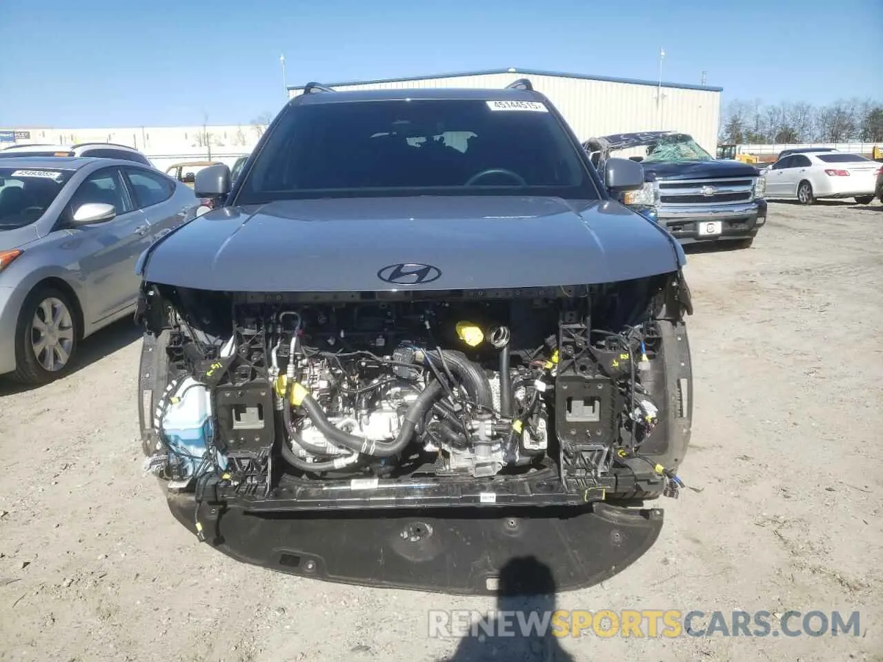 5 fotografías del automóvil dañado 5NMP5DGL9RH055230 HYUNDAI SANTA FE 2024