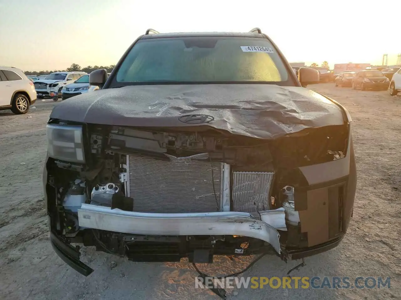 5 fotografías del automóvil dañado 5NMP5DGLXRH019627 HYUNDAI SANTA FE 2024