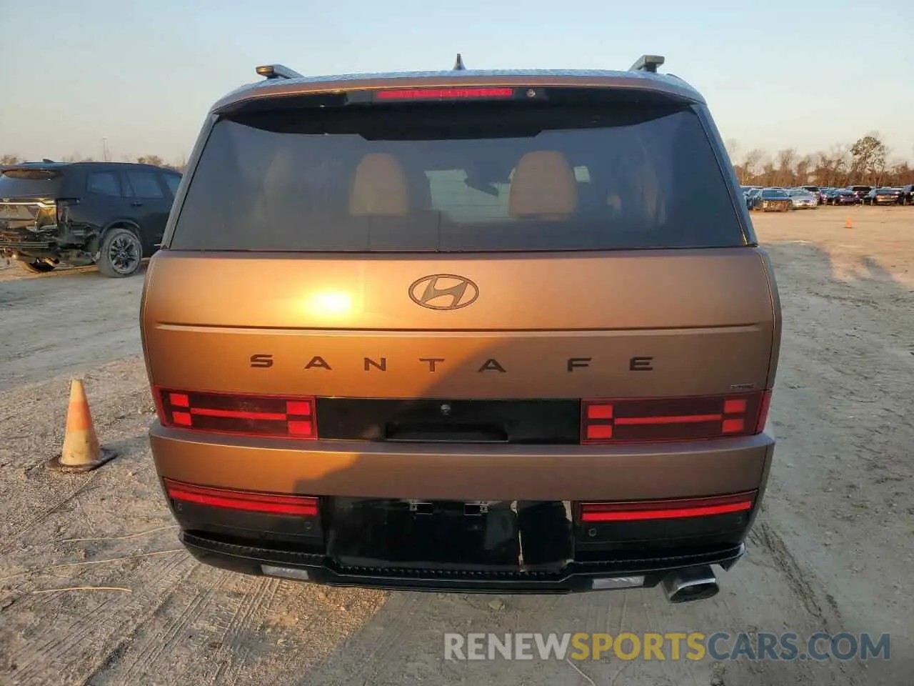 6 fotografías del automóvil dañado 5NMP5DGLXRH019627 HYUNDAI SANTA FE 2024