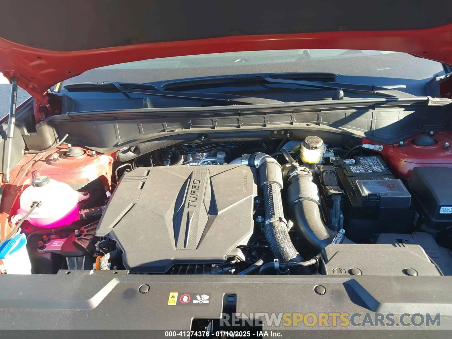 10 fotografías del automóvil dañado 5NMP5DGLXRH046830 HYUNDAI SANTA FE 2024