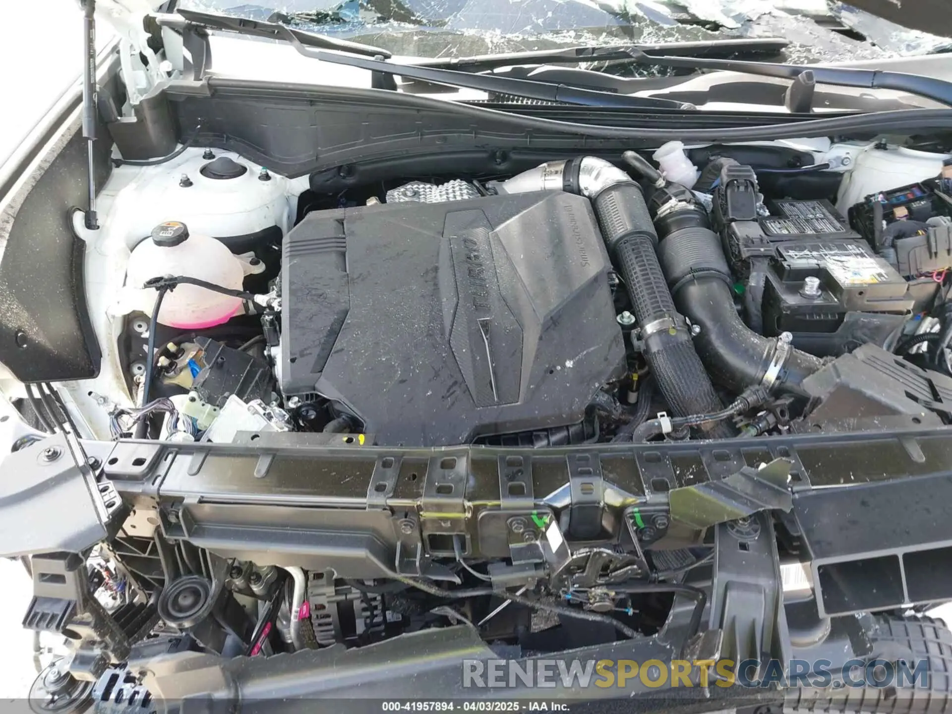10 fotografías del automóvil dañado 5NMP24GL1SH082601 HYUNDAI SANTA FE 2025