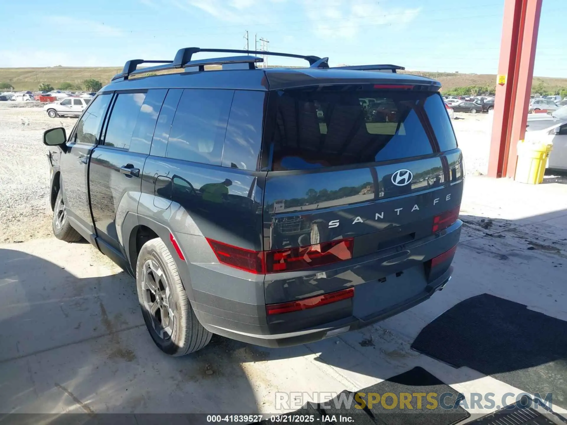 3 fotografías del automóvil dañado 5NMP24GL6SH121425 HYUNDAI SANTA FE 2025