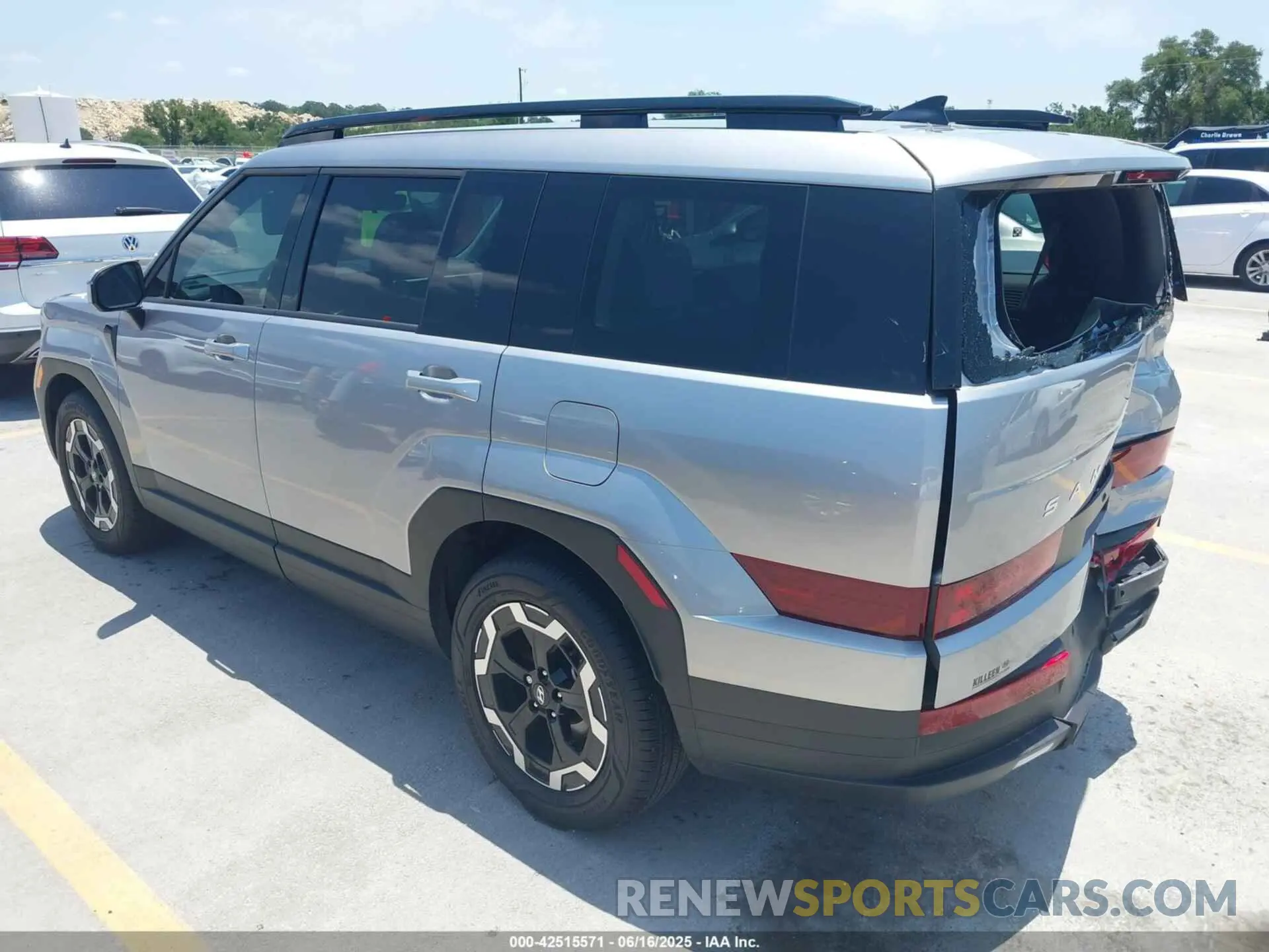 3 fotografías del automóvil dañado 5NMP24GL7SH070260 HYUNDAI SANTA FE 2025