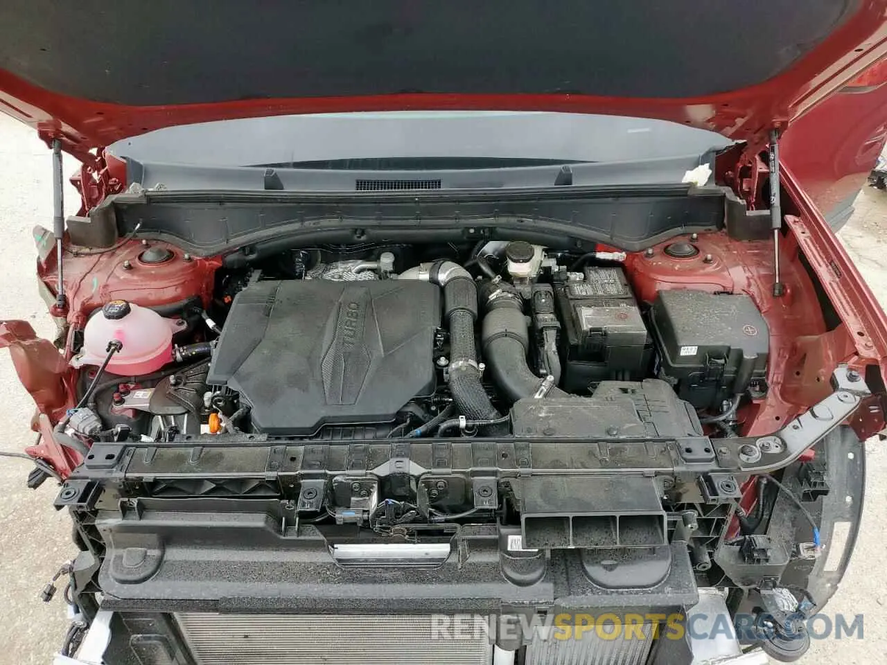 11 fotografías del automóvil dañado 5NMP24GL7SH103841 HYUNDAI SANTA FE 2025