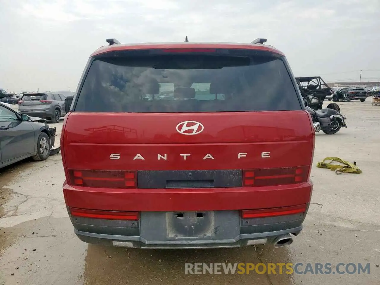 6 fotografías del automóvil dañado 5NMP24GL7SH103841 HYUNDAI SANTA FE 2025
