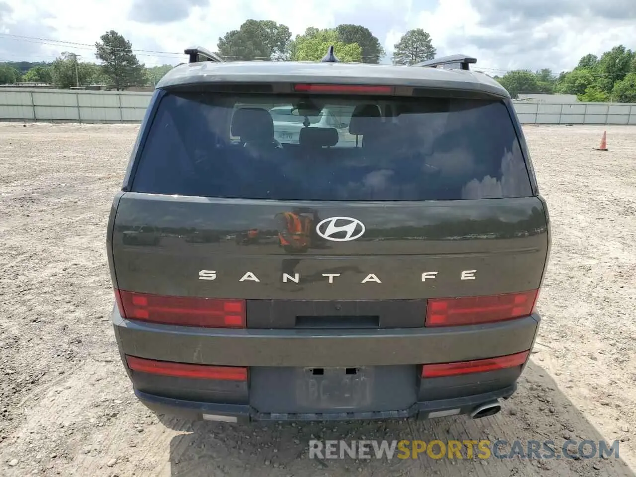 6 fotografías del automóvil dañado 5NMP24GL9SH075881 HYUNDAI SANTA FE 2025