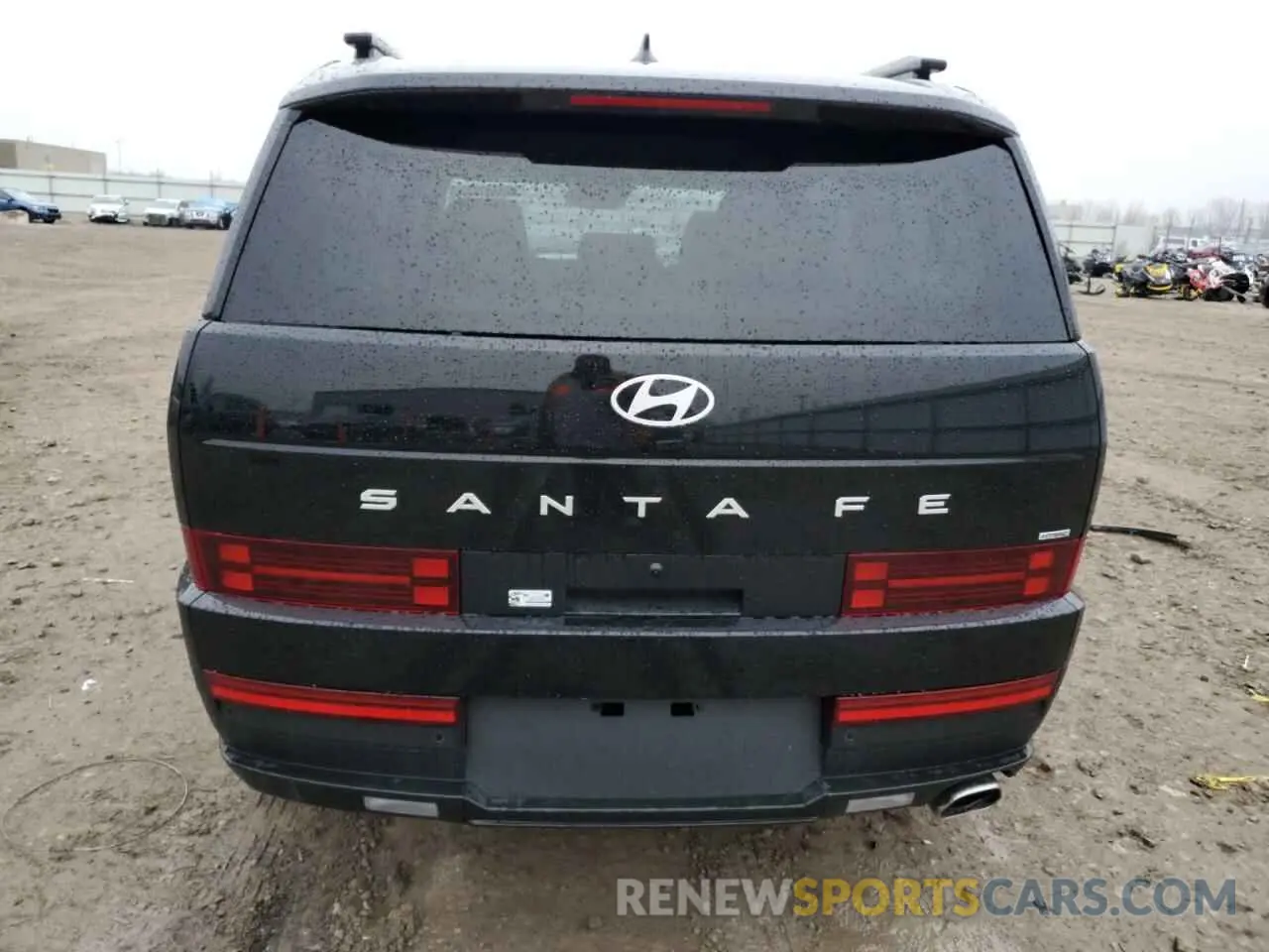 6 fotografías del automóvil dañado 5NMP2DGL3SH118479 HYUNDAI SANTA FE 2025