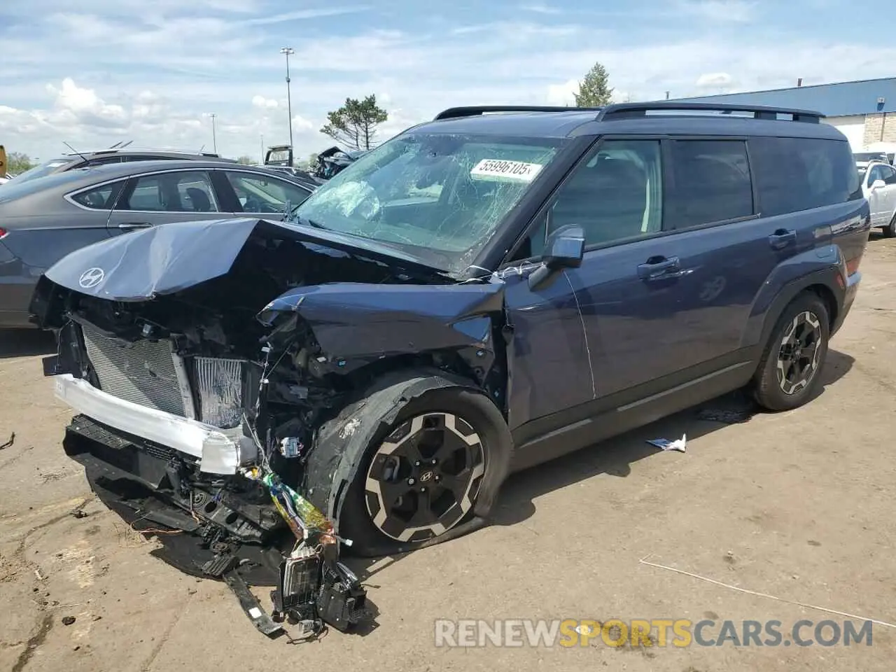 1 fotografías del automóvil dañado 5NMP2DGL4SH077439 HYUNDAI SANTA FE 2025