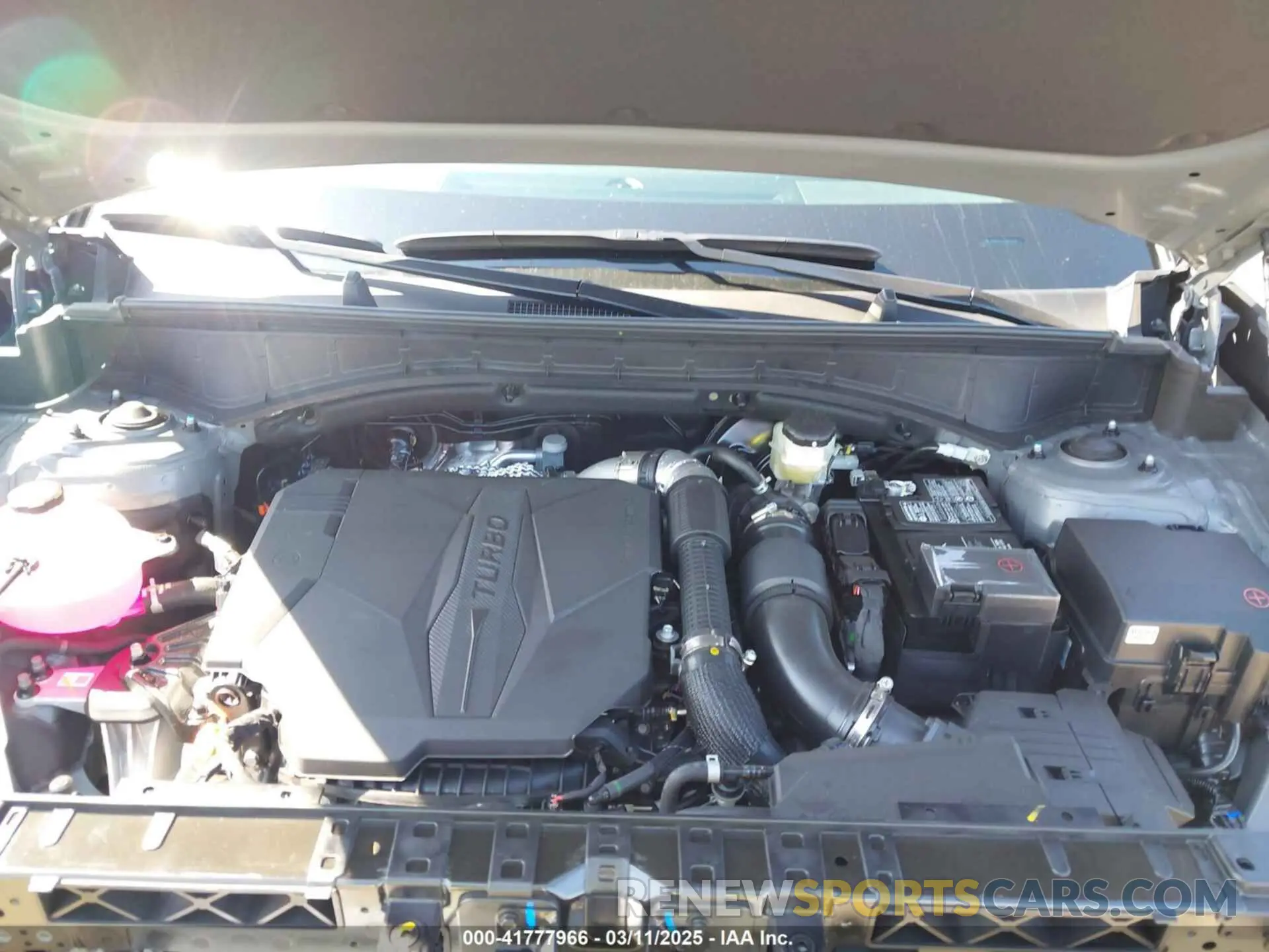 10 fotografías del automóvil dañado 5NMP44GL2SH074467 HYUNDAI SANTA FE 2025