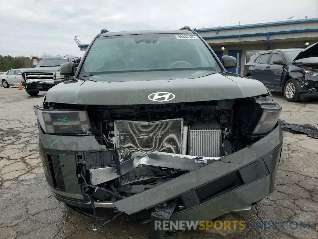 5 fotografías del automóvil dañado 5NMP44GL5SH103718 HYUNDAI SANTA FE 2025