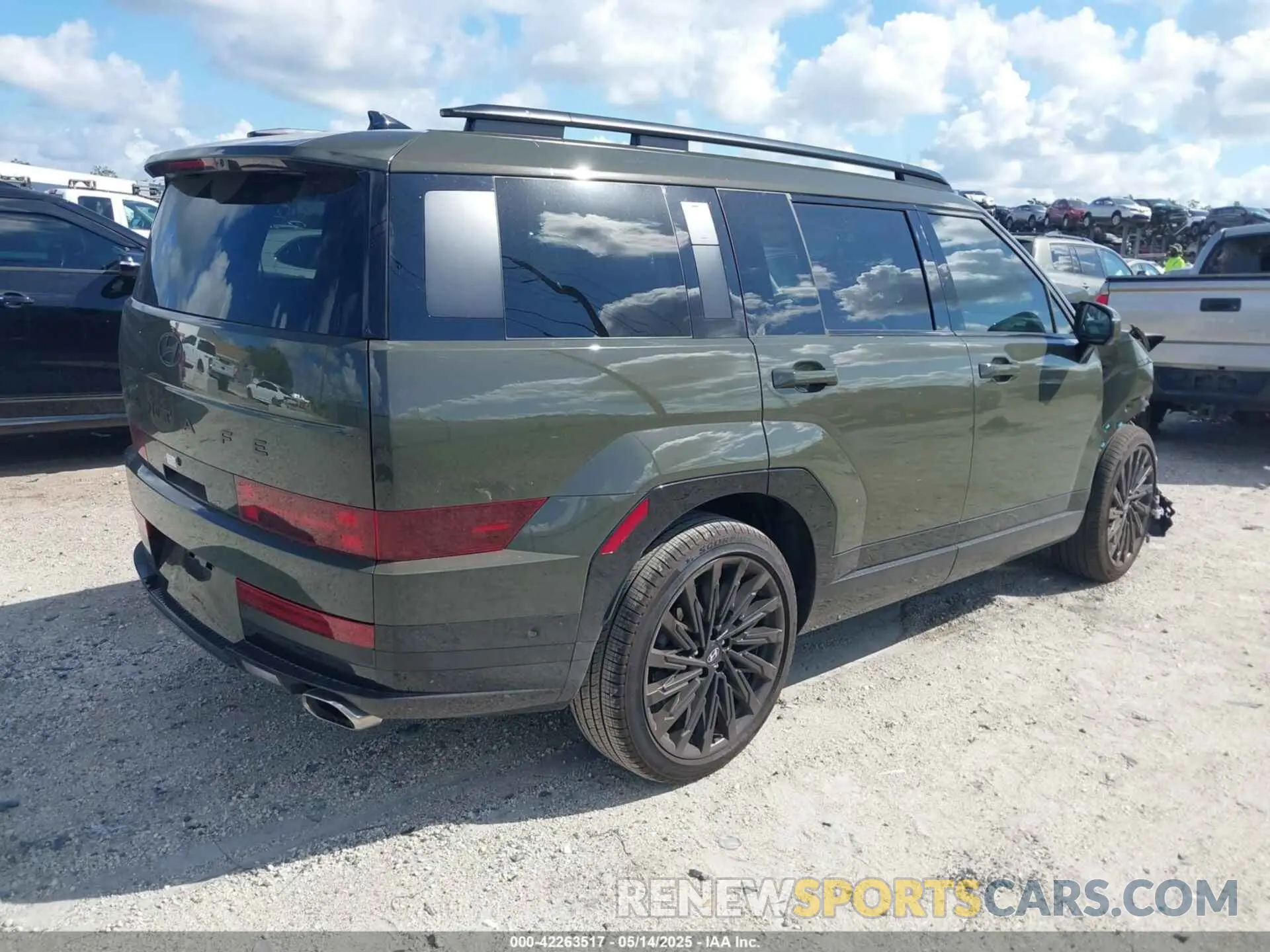 4 fotografías del automóvil dañado 5NMP54GL5SH093107 HYUNDAI SANTA FE 2025