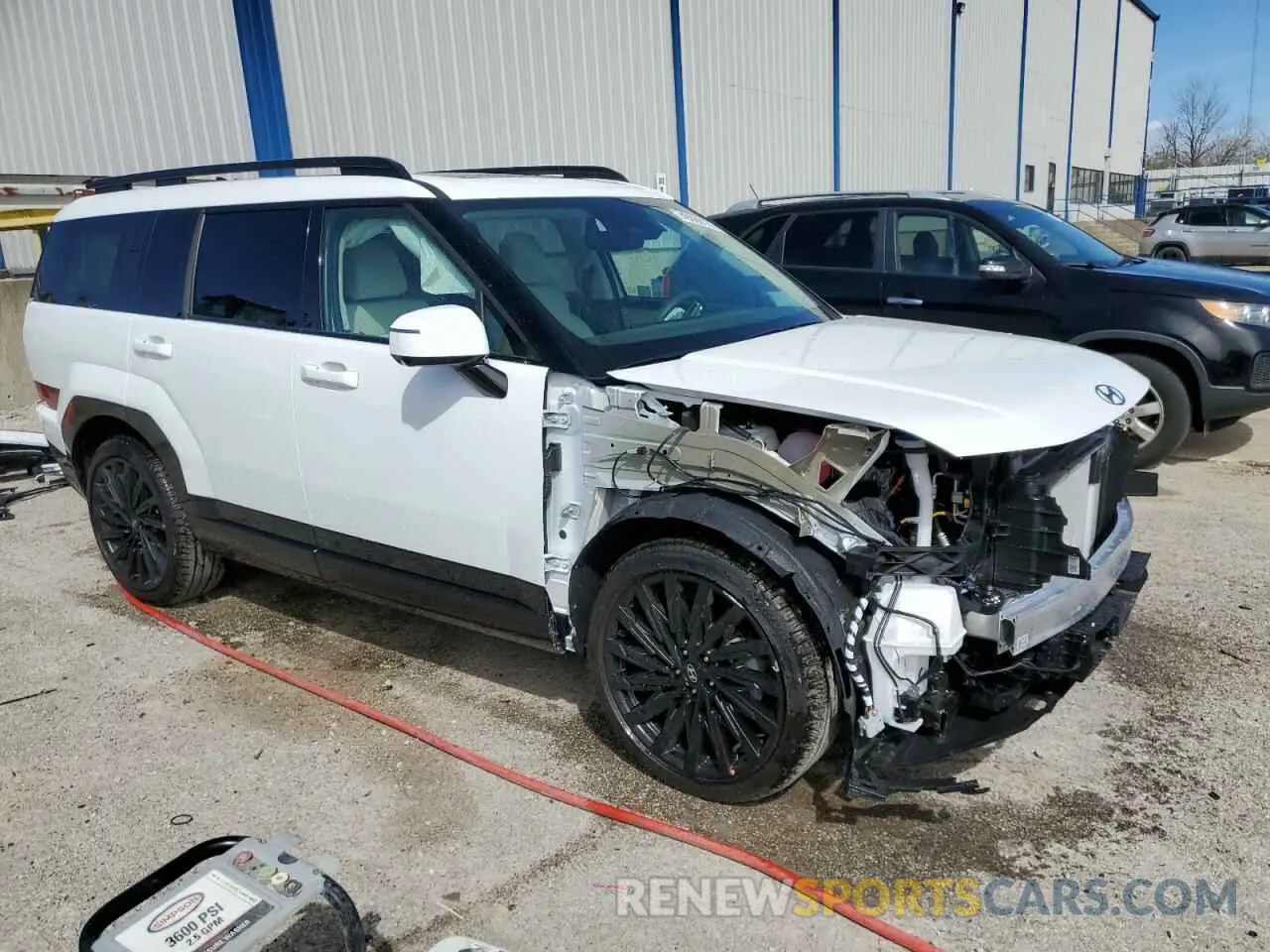 4 fotografías del automóvil dañado 5NMP54GL8SH116265 HYUNDAI SANTA FE 2025