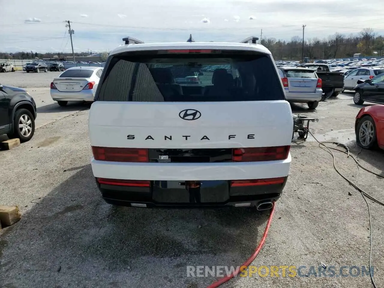 6 fotografías del automóvil dañado 5NMP54GL8SH116265 HYUNDAI SANTA FE 2025