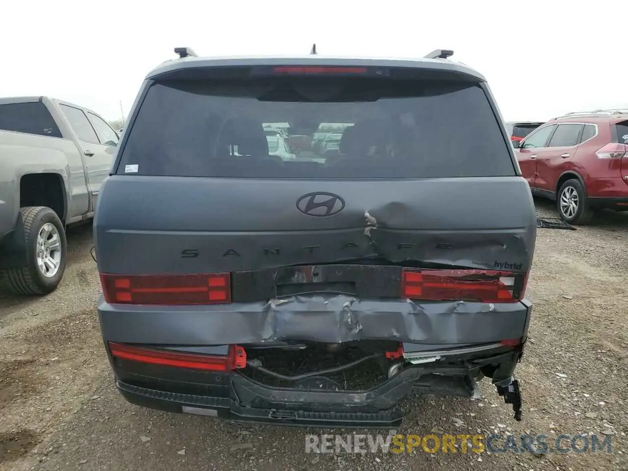 6 fotografías del automóvil dañado 5NMP5DG12SH024535 HYUNDAI SANTA FE 2025