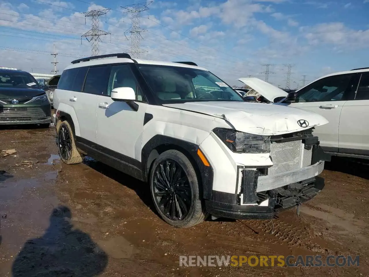 4 fotografías del automóvil dañado 5NMP5DGLXSH069580 HYUNDAI SANTA FE 2025