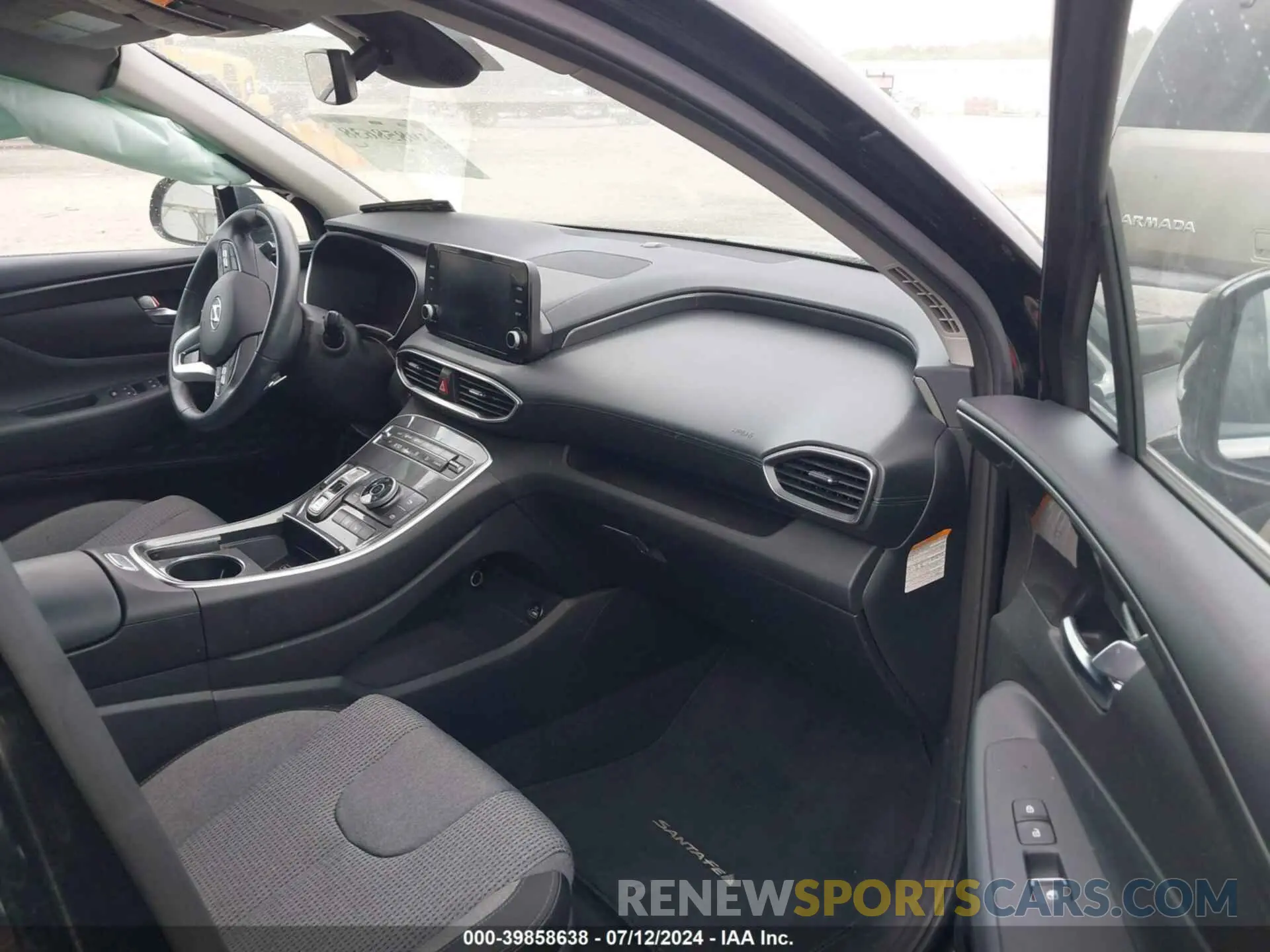 5 fotografías del automóvil dañado KM8S2DA19MU011655 HYUNDAI SANTA FE HYBRID 2021