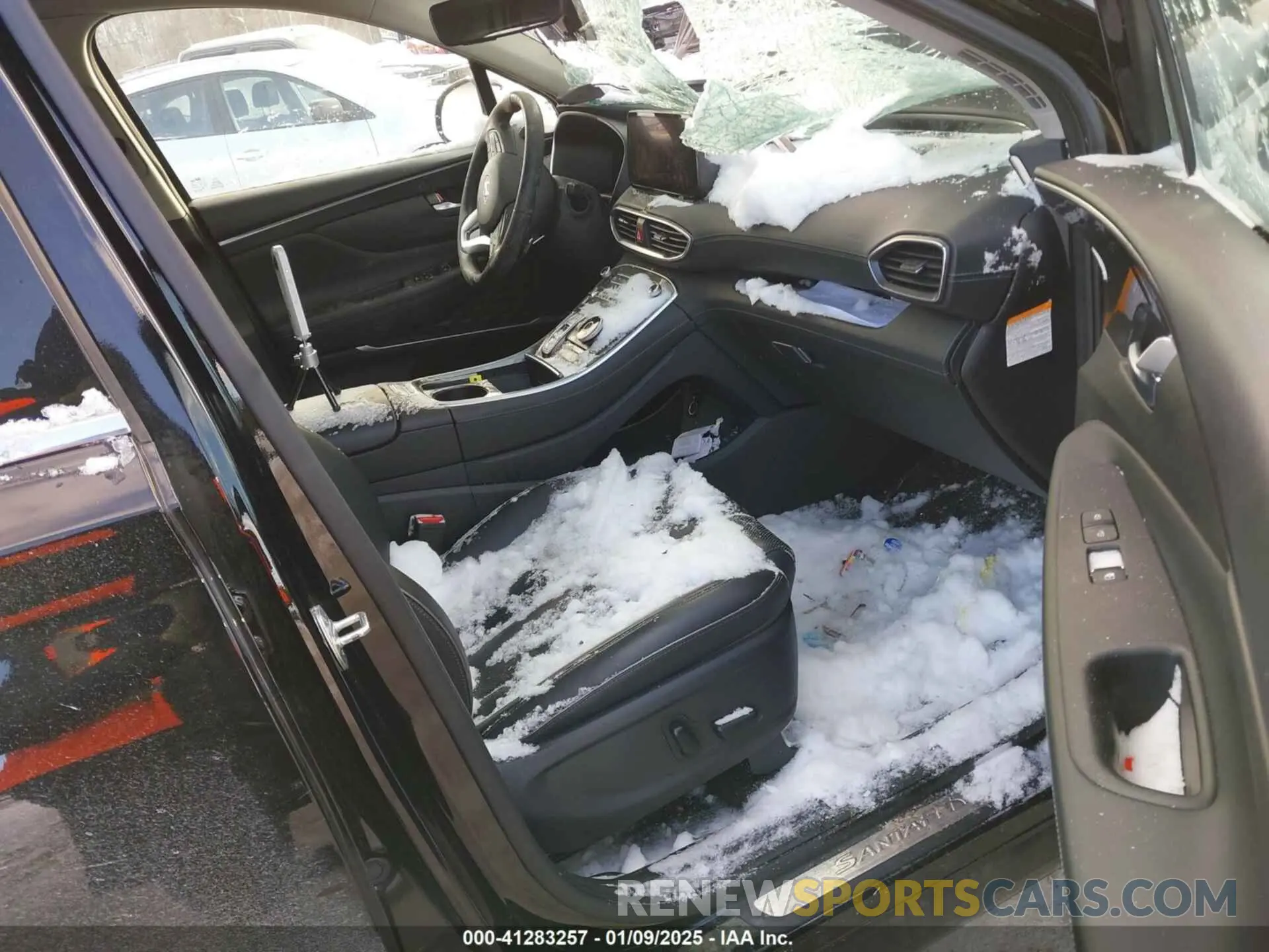 5 fotografías del automóvil dañado KM8S5DA14MU012154 HYUNDAI SANTA FE HYBRID 2021