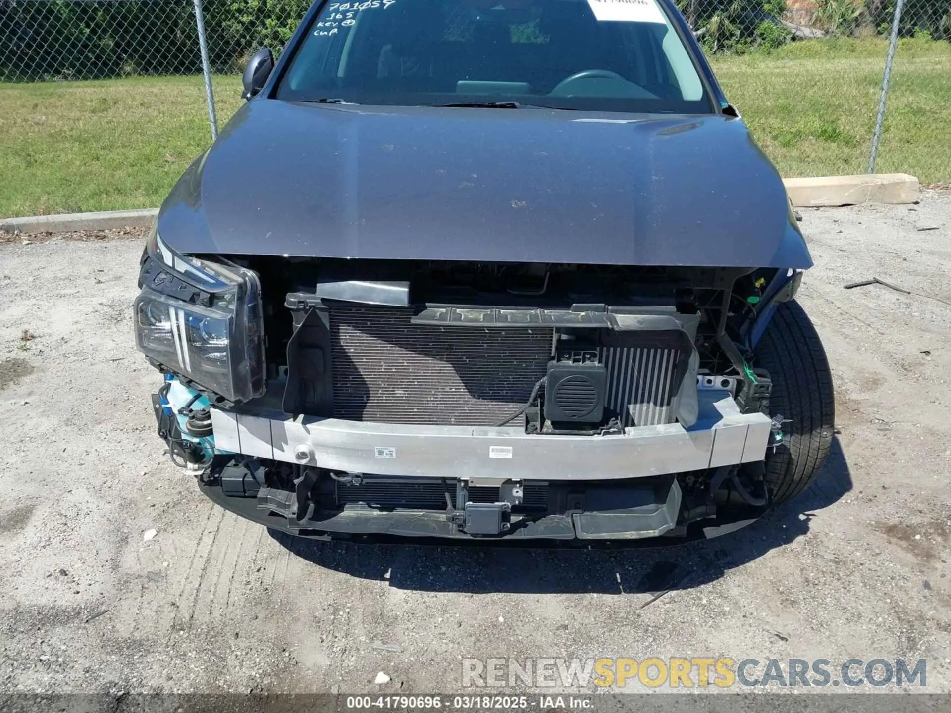 13 fotografías del automóvil dañado KM8S5DA17MU010320 HYUNDAI SANTA FE HYBRID 2021