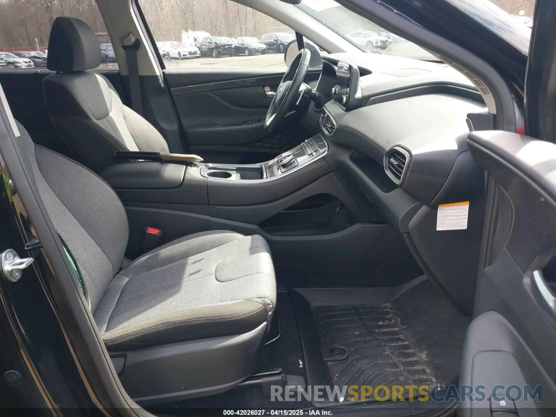 5 fotografías del automóvil dañado KM8S2DA14NU057895 HYUNDAI SANTA FE HYBRID 2022
