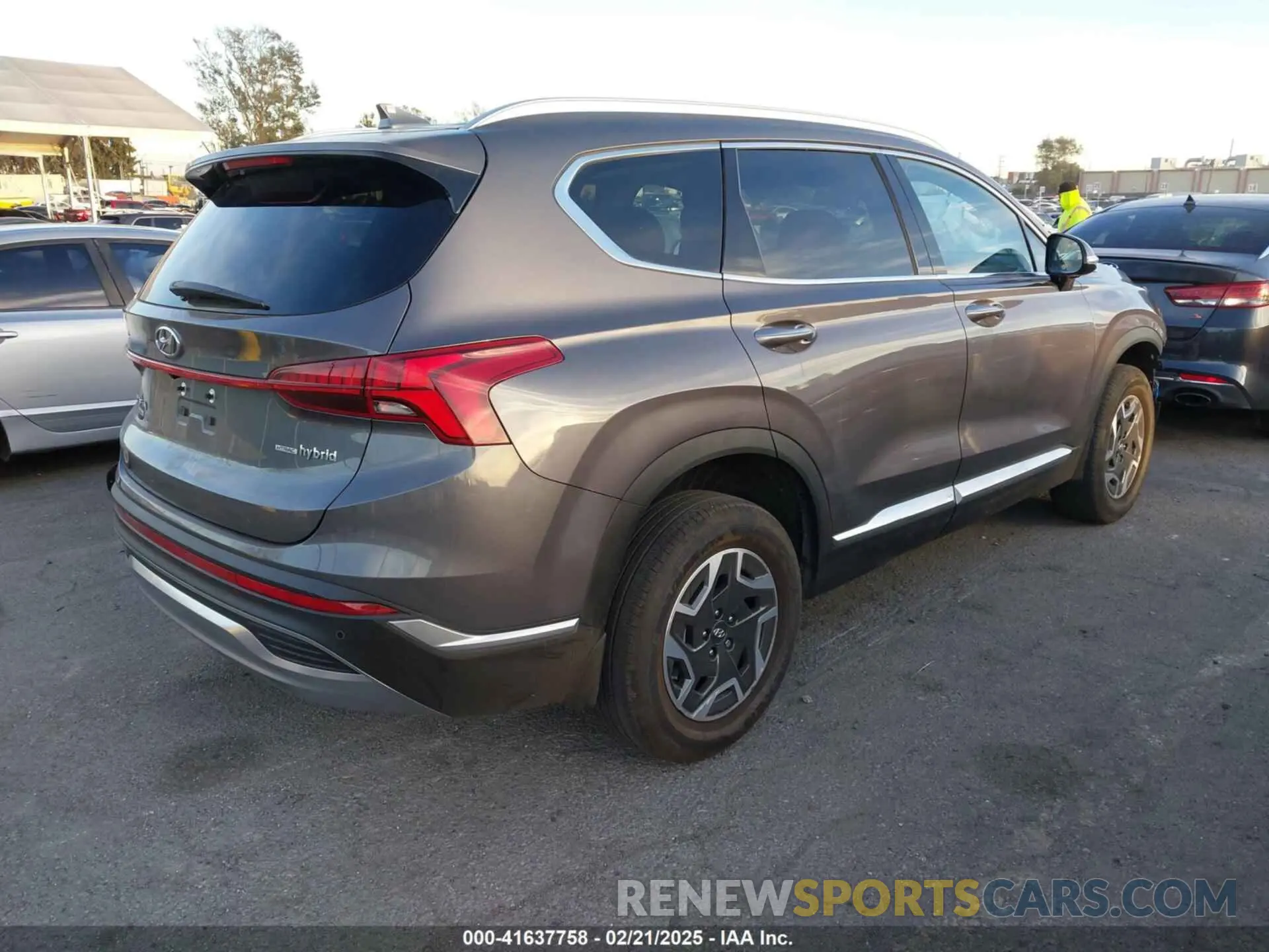 4 fotografías del automóvil dañado KM8S2DA15NU058957 HYUNDAI SANTA FE HYBRID 2022