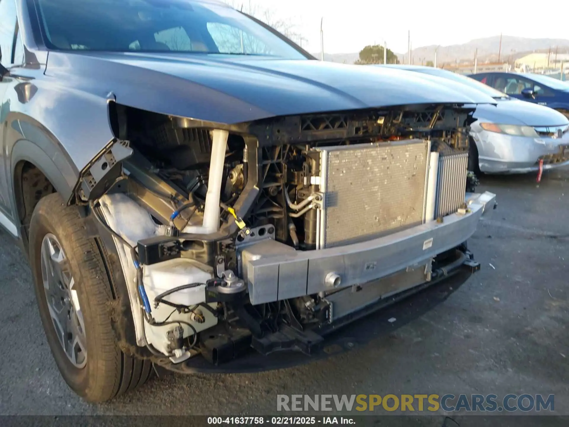 6 fotografías del automóvil dañado KM8S2DA15NU058957 HYUNDAI SANTA FE HYBRID 2022