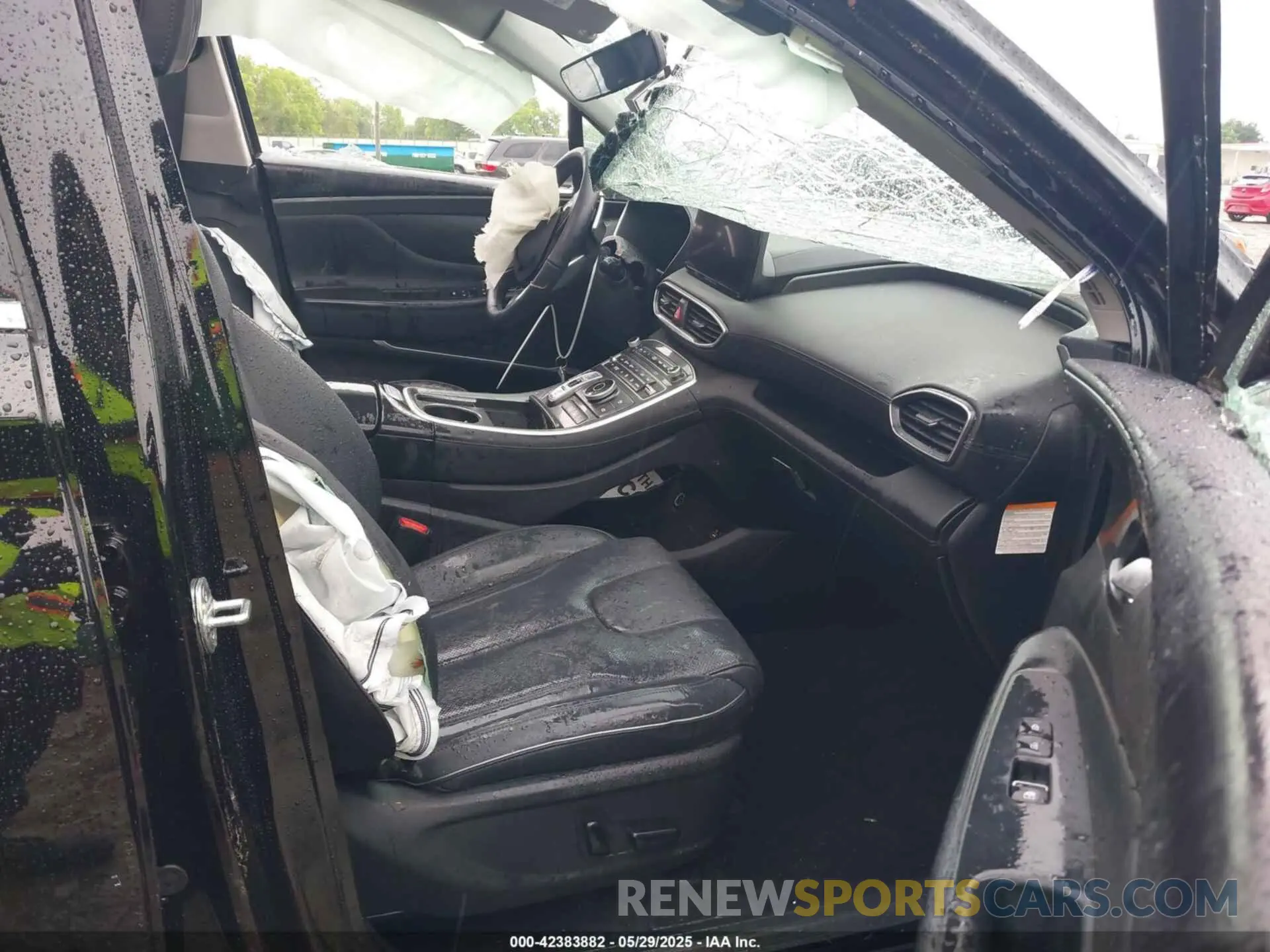 5 fotografías del automóvil dañado KM8S3DA14NU039751 HYUNDAI SANTA FE HYBRID 2022