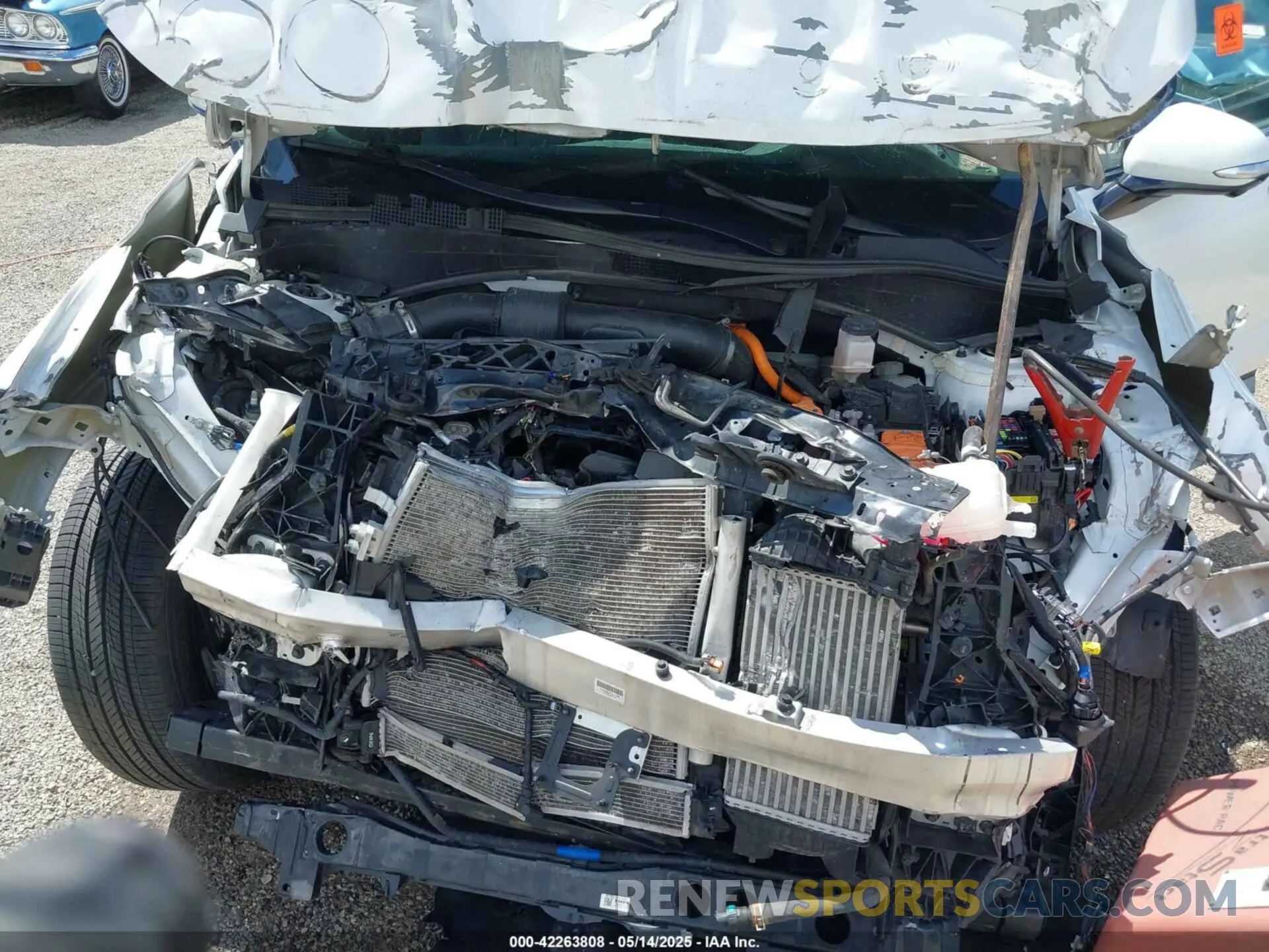 10 fotografías del automóvil dañado KM8S5DA11NU016356 HYUNDAI SANTA FE HYBRID 2022