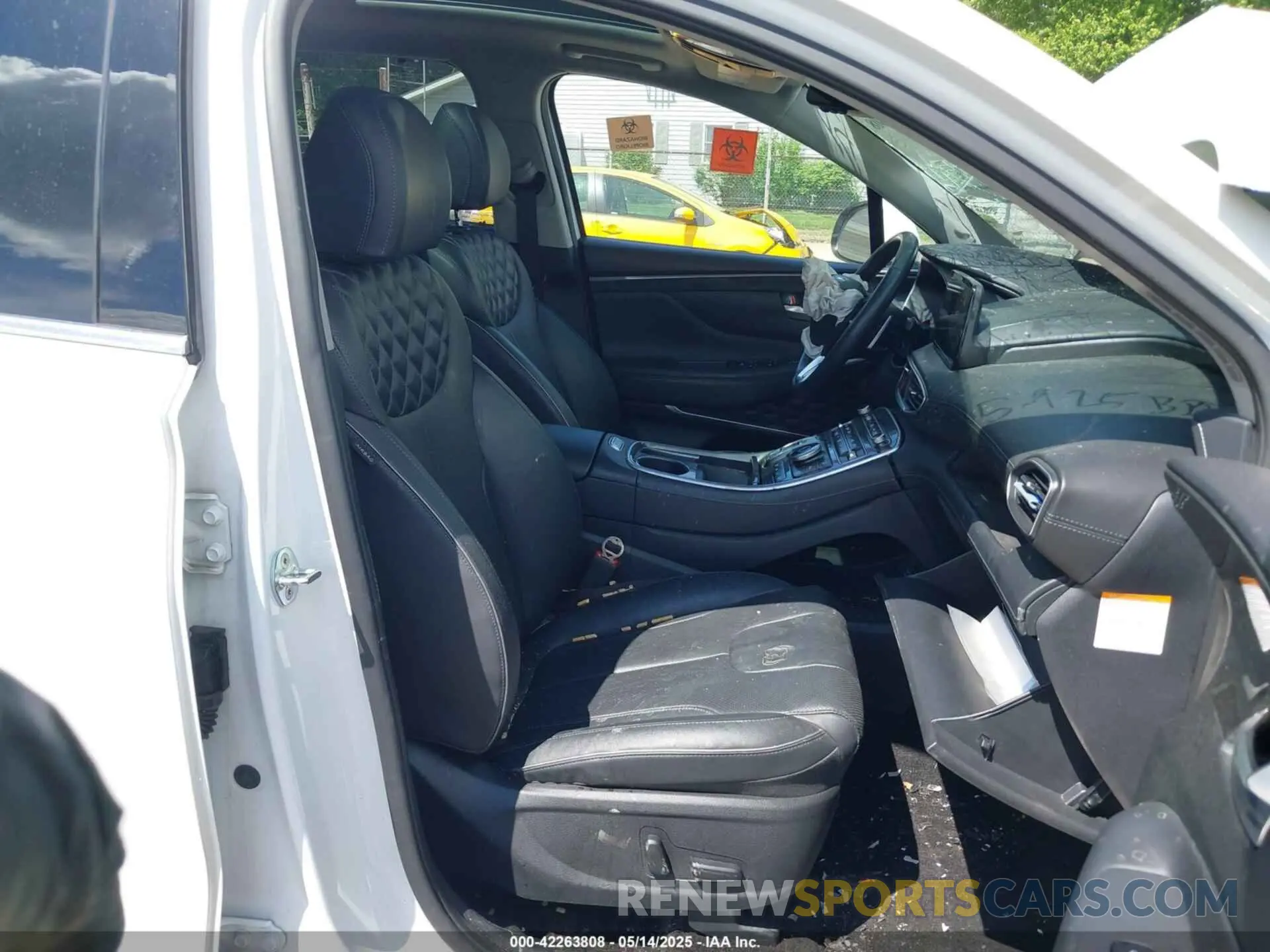 5 fotografías del automóvil dañado KM8S5DA11NU016356 HYUNDAI SANTA FE HYBRID 2022
