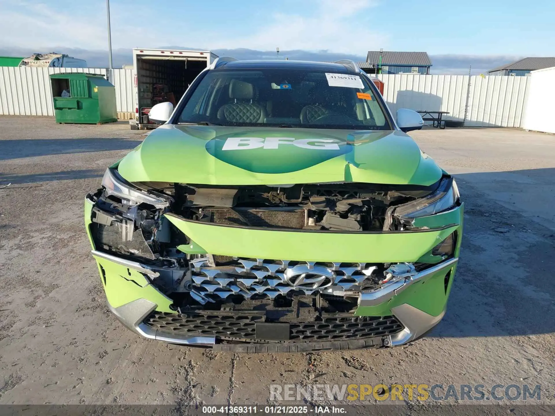 12 fotografías del automóvil dañado KM8S5DA16NU045691 HYUNDAI SANTA FE HYBRID 2022